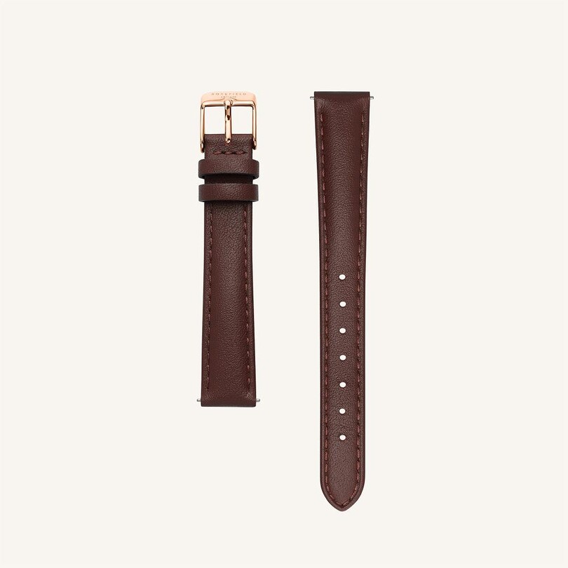 ROSEFIELD KORDON - ROSEFIELD QBRL.S368 Kahverengi 14 mm Deri Kayış