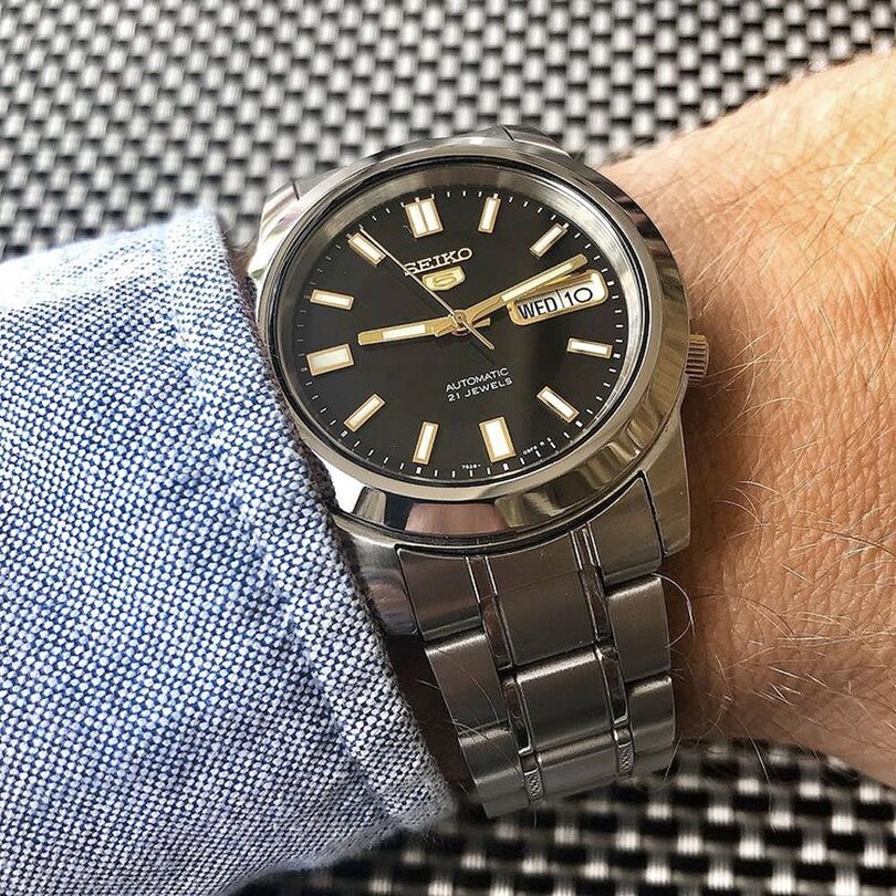 SEIKO 5 SNKK17J1 Erkek Kol Saati - Thumbnail
