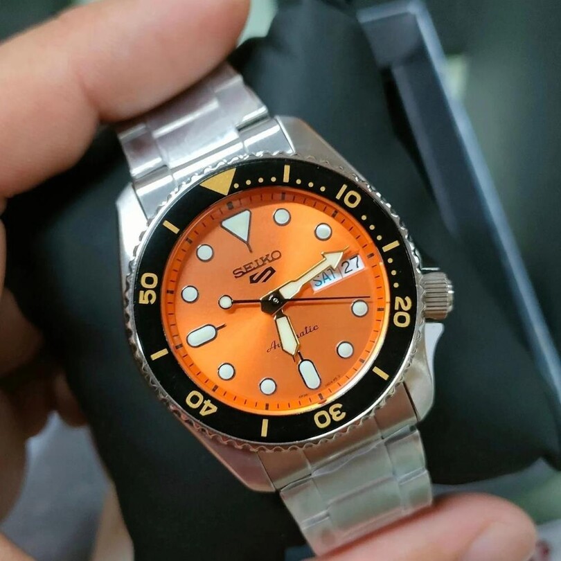 SEIKO 5 SPORTS SRPK35K1 Otomatik Erkek Kol Saati - Thumbnail