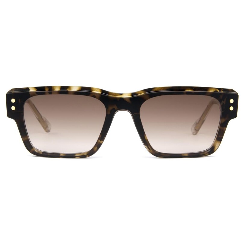 Snob Milano Giuan Mari Leopar Şeffaf Unisex Optik / Güneş Gözlüğü - Thumbnail