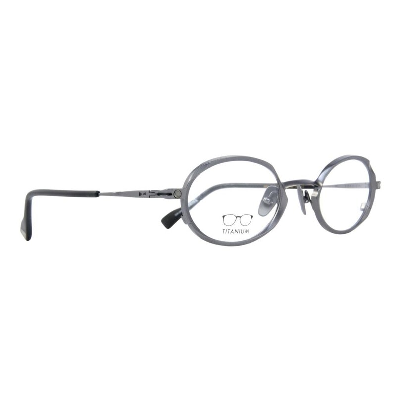 Snob Milano Indy Füme Titanyum Unisex Optik / Güneş Gözlüğü - Thumbnail
