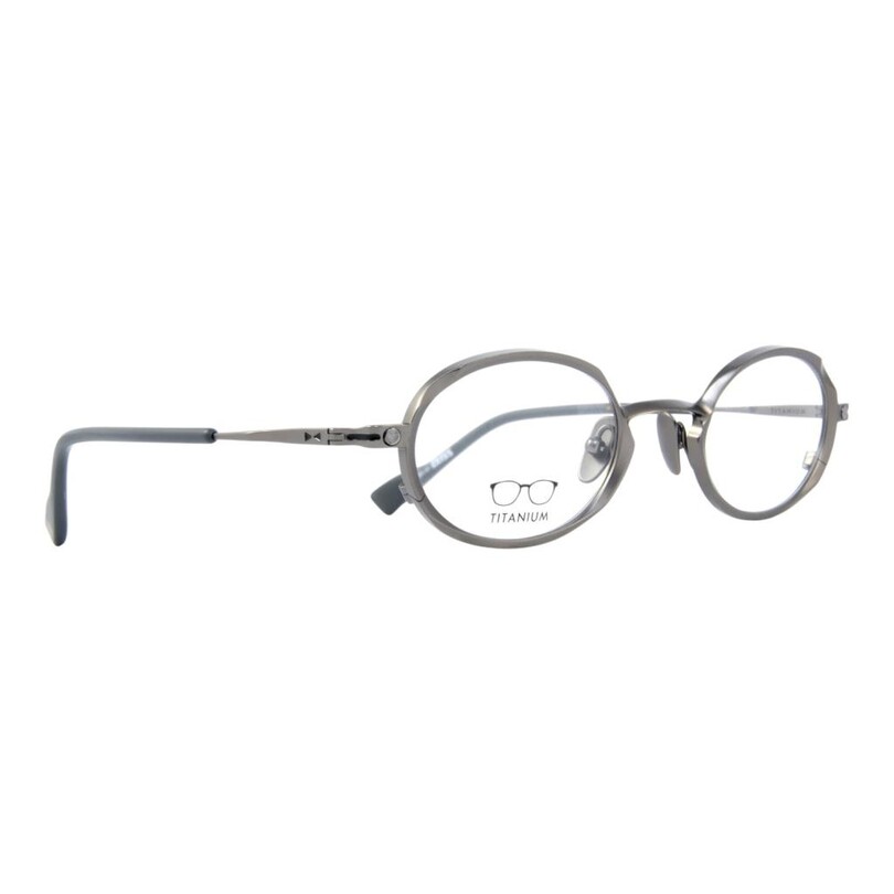 Snob Milano Indy Füme Titanyum Unisex Optik / Güneş Gözlüğü - Thumbnail