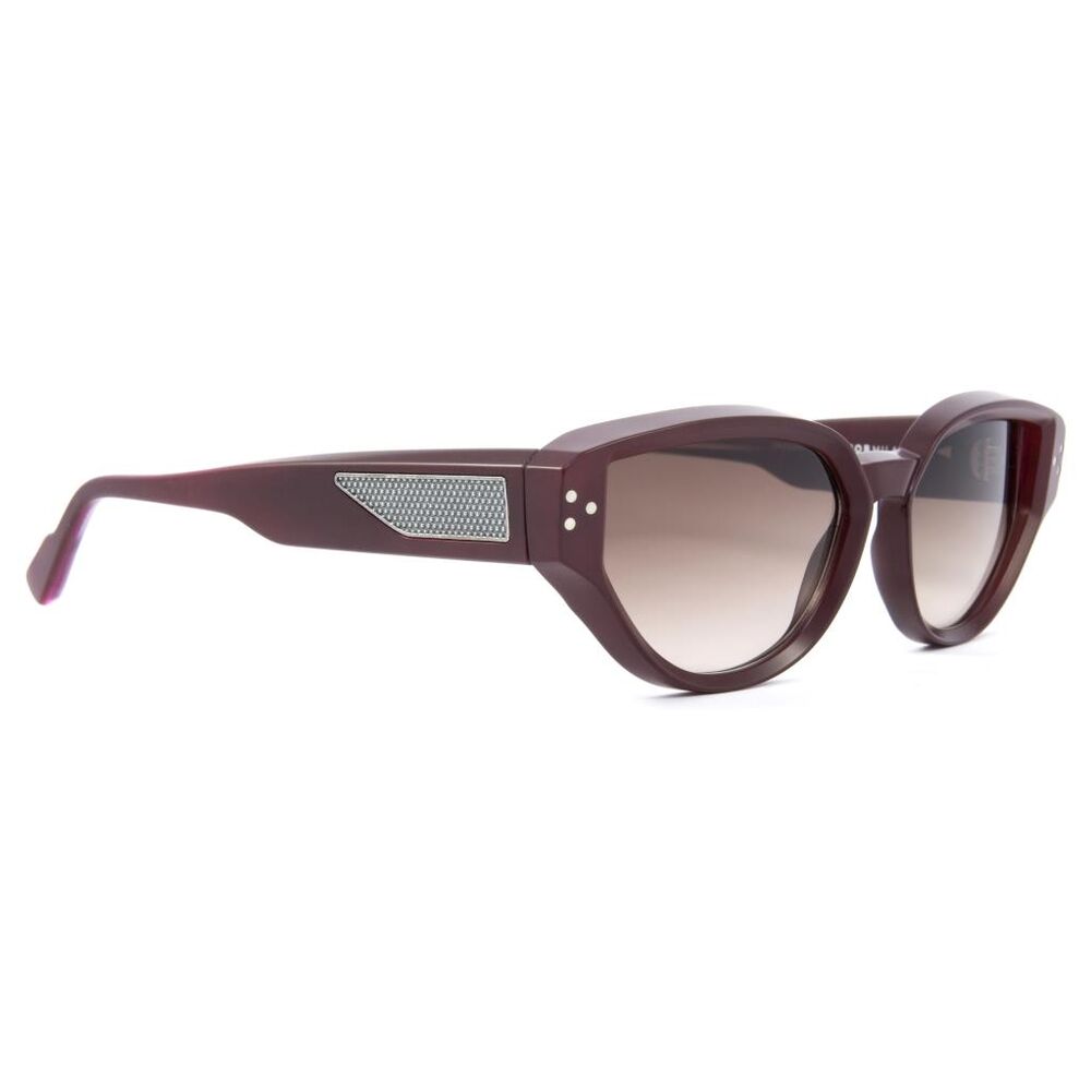 Snob Milano x Nove 25 Gran Tosa Bordo Cat Eye Kadın Güneş Gözlüğü