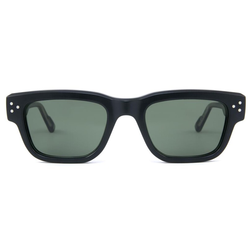 SNOB MILANO - Snob Milano x Nove 25 Il Robi Siyah Unisex Güneş Gözlüğü