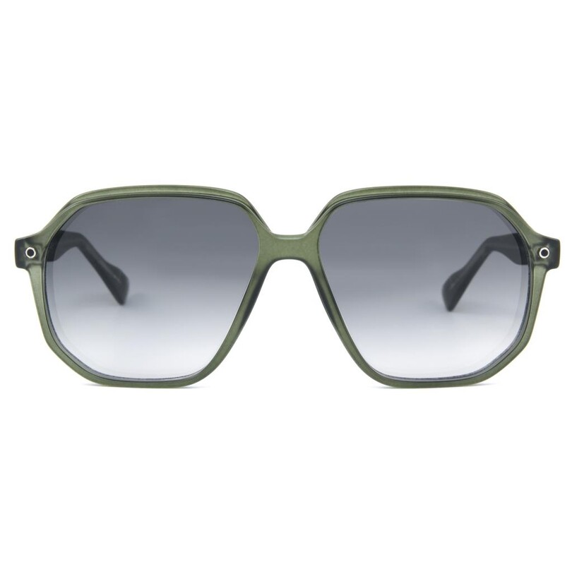 SNOB MILANO - Snob Milano x Nove 25 Targa yeşil Unisex Güneş Gözlüğü