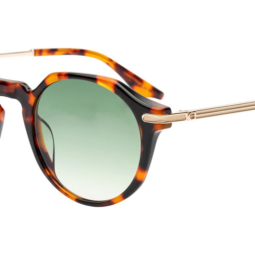 Soho London Diadem Altın Havana Unisex Güneş Gözlüğü - Thumbnail