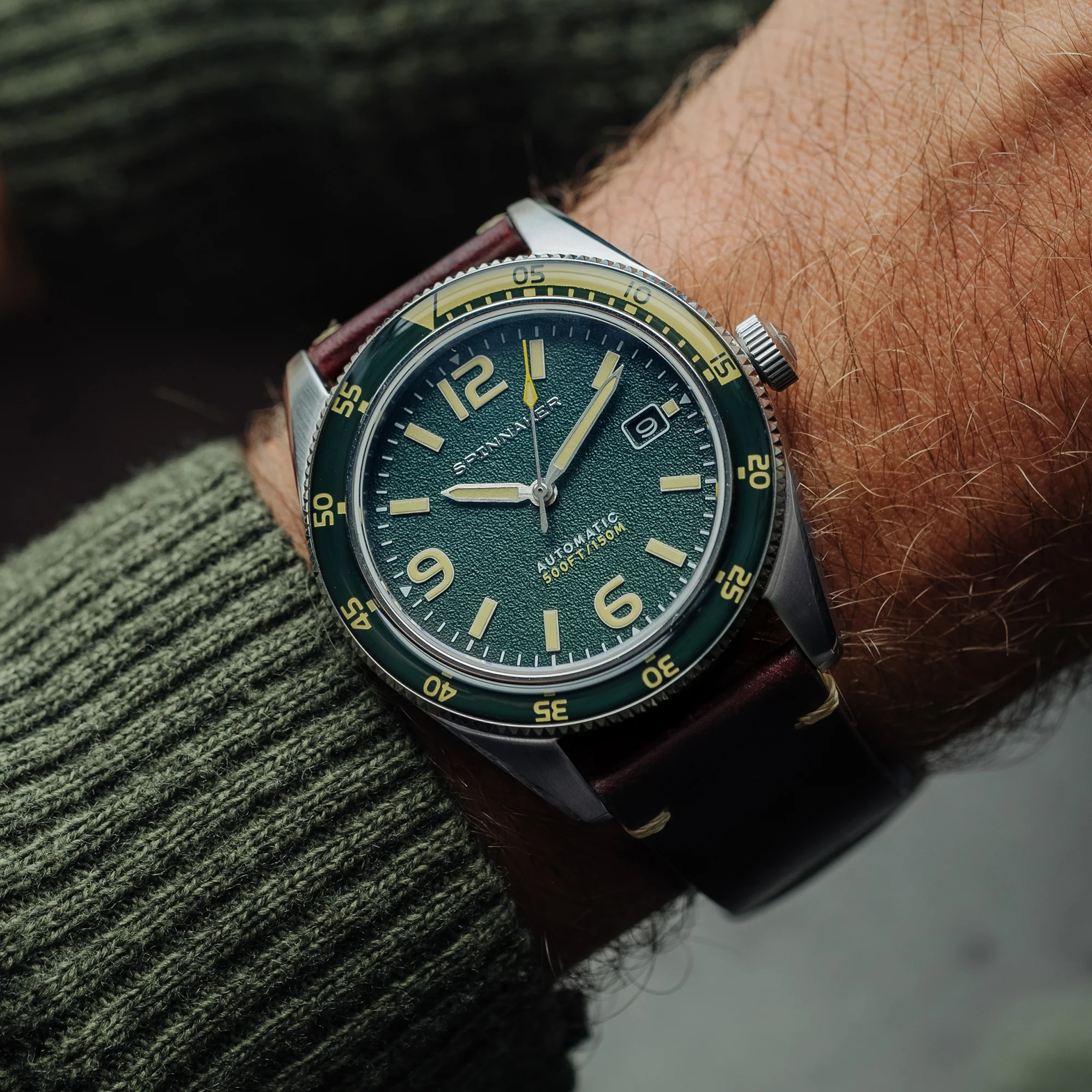 FLEUSS SP-5055-0C Otomatik (Seiko NH35 Mekanizmalı) Erkek Kol Saati