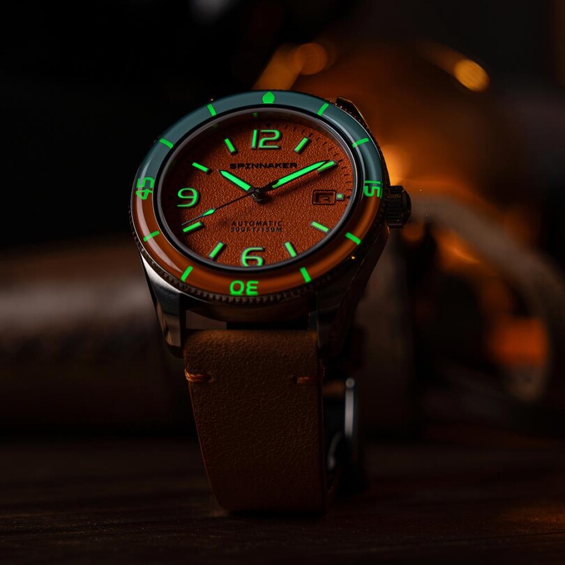 FLEUSS SP-5055-0F Otomatik (Seiko NH35 Mekanizmalı) Erkek Kol Saati - Thumbnail