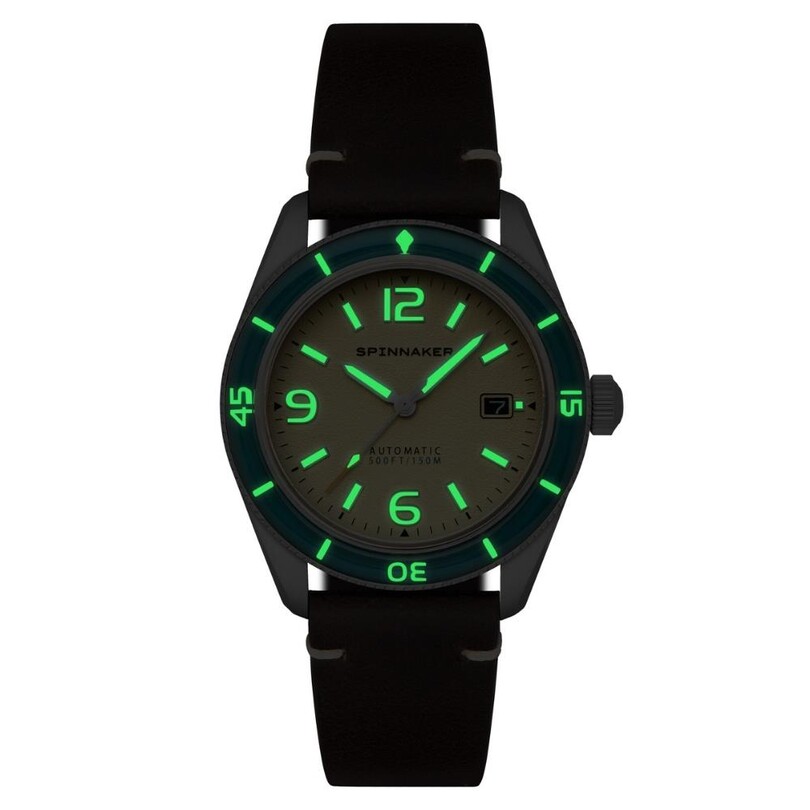 FLEUSS SP-5055-0G Otomatik (Seiko NH35 Mekanizmalı) Erkek Kol Saati - Thumbnail