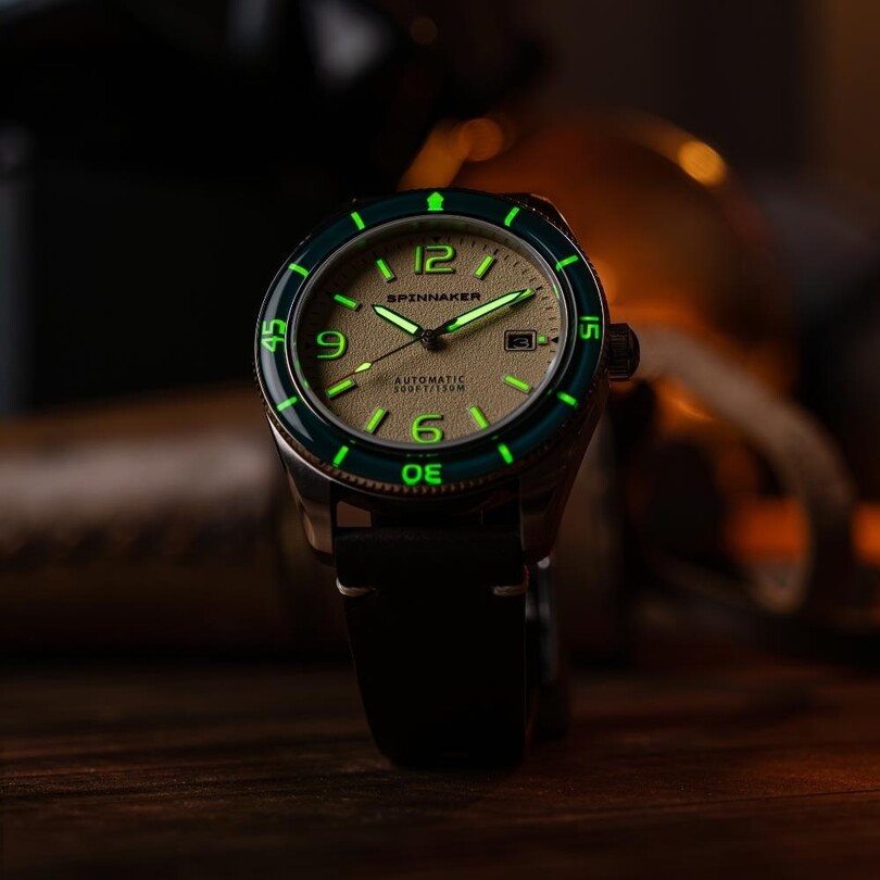 FLEUSS SP-5055-0G Otomatik (Seiko NH35 Mekanizmalı) Erkek Kol Saati - Thumbnail