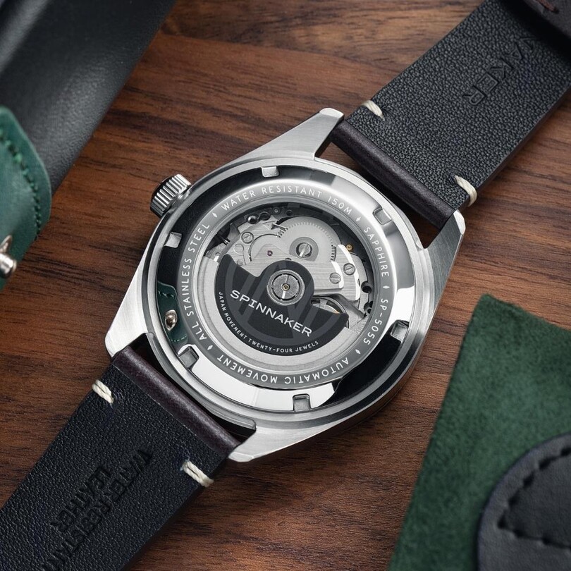 FLEUSS SP-5055-0G Otomatik (Seiko NH35 Mekanizmalı) Erkek Kol Saati - Thumbnail