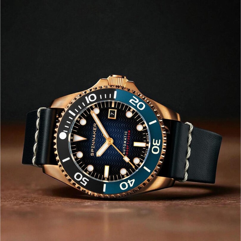 TESEI BRONZE SWISS SP-5060-0A Otomatik (Sellita SW200 Mekanizmalı) Erkek Kol Saati - Thumbnail