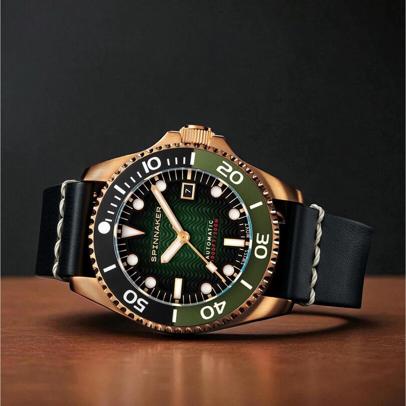 TESEI BRONZE SWISS SP-5060-0B Otomatik (Sellita SW200 Mekanizmalı) Erkek Kol Saati - Thumbnail