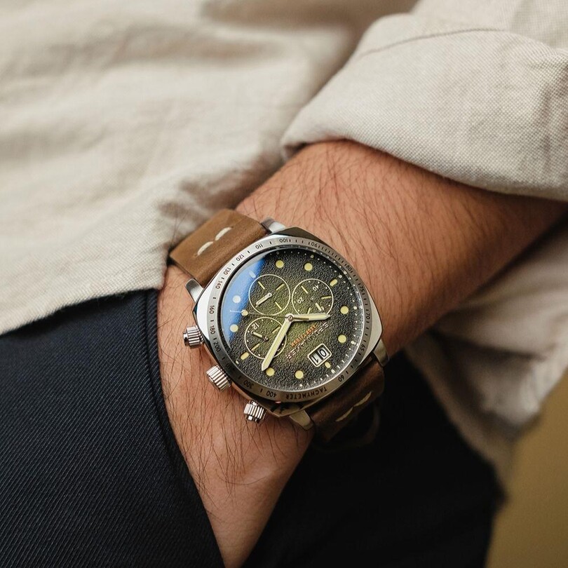 HULL SP-5068-02 (Seiko VK73 Mekanizmalı) Erkek Kol Saati - Thumbnail