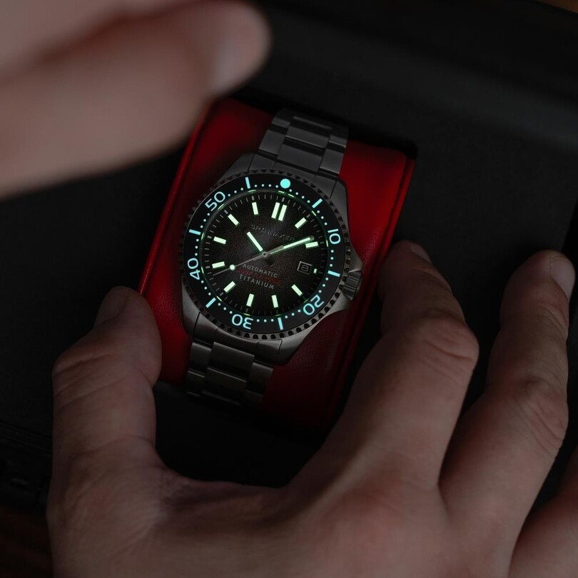 TESEI TITANIUM SP-5084-66 Otomatik (Seiko NH35 Mekanizmalı) Erkek Kol Saati - Thumbnail
