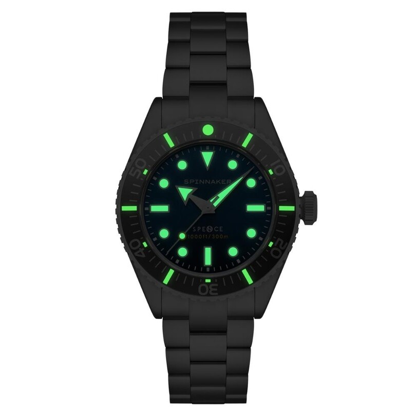 SPENCE 300 SP-5097-BB Otomatik (Citizen Miyota 9039 Mekanizmalı) Erkek Kol Saati - Thumbnail