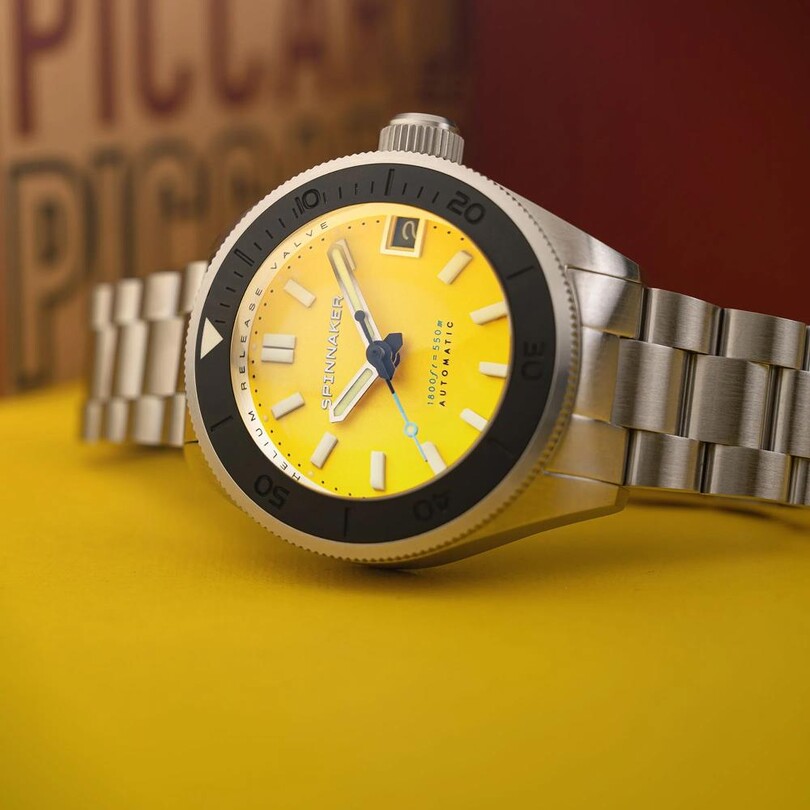 PICCARD LEMON SP-5098-44 Otomatik (Seiko NH35 Mekanizmalı) Erkek Kol Saati - Thumbnail