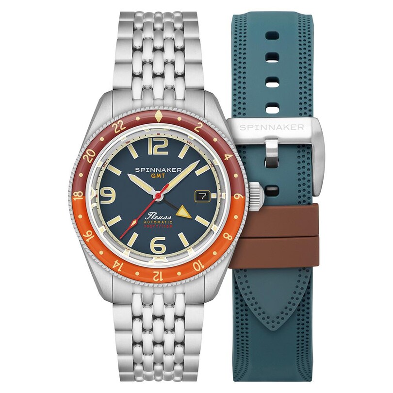 SPINNAKER - FLEUSS GMT SP-5120-55 Otomatik (Seiko NH34 Mekanizmalı) Erkek Kol Saati