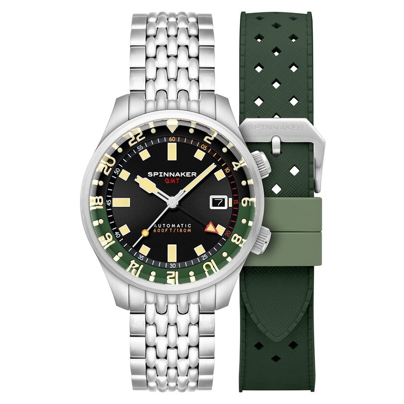 SPINNAKER - BRADNER GMT SP-5121-44 Otomatik (Seiko NH34 Mekanizmalı) Erkek Kol Saati