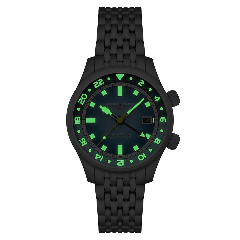 BRADNER GMT SP-5121-88 Otomatik (Seiko NH34 Mekanizmalı) Erkek Kol Saati - Thumbnail