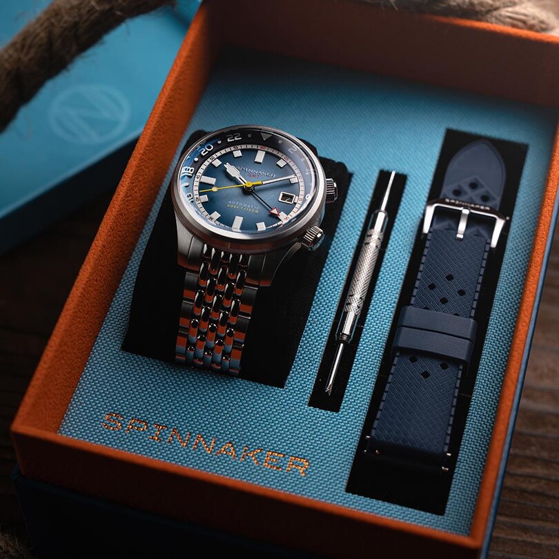 BRADNER GMT SP-5121-88 Otomatik (Seiko NH34 Mekanizmalı) Erkek Kol Saati - Thumbnail