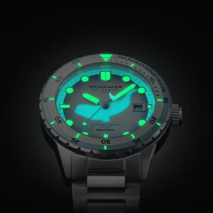 HASS WHALE SANCTUARY PROJECT LIMITED EDITION SP-5128-11 Seiko NH35 Mekanizmalı Erkek Kol Saati