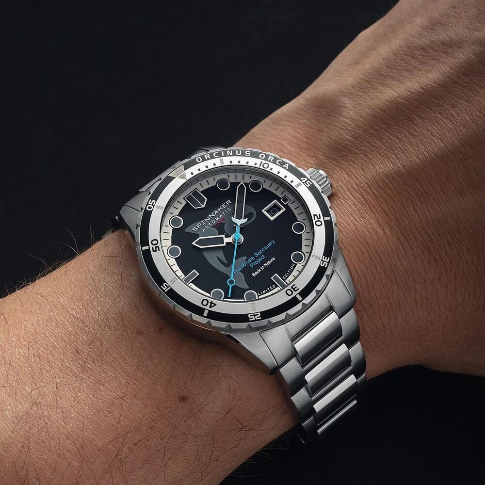 HASS WHALE SANCTUARY PROJECT LIMITED EDITION SP-5128-22 Seiko NH35 Mekanizmalı Erkek Kol Saati