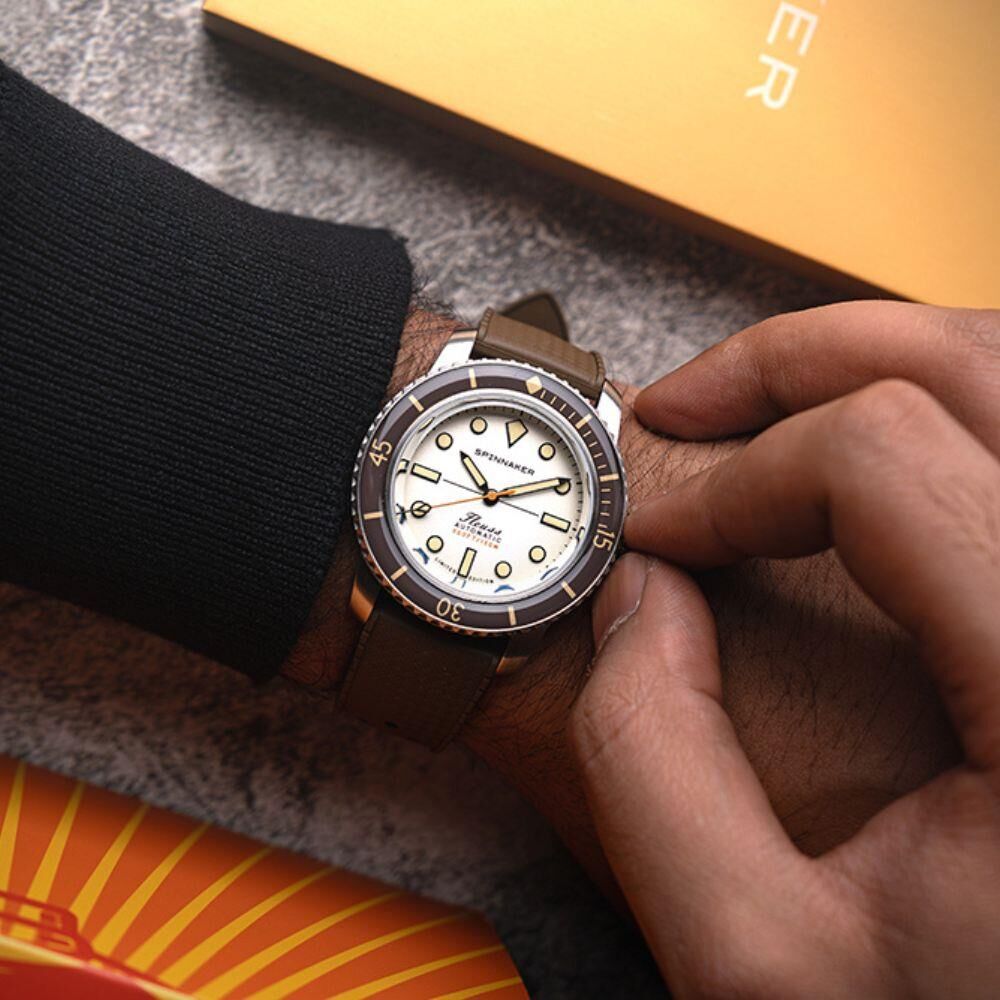 FLEUSS 40 Otomatik 145TH LIMITED EDITION SP-5133-22 (Citizen Miyota 9039 Mekanizmalı) Erkek Kol Saati