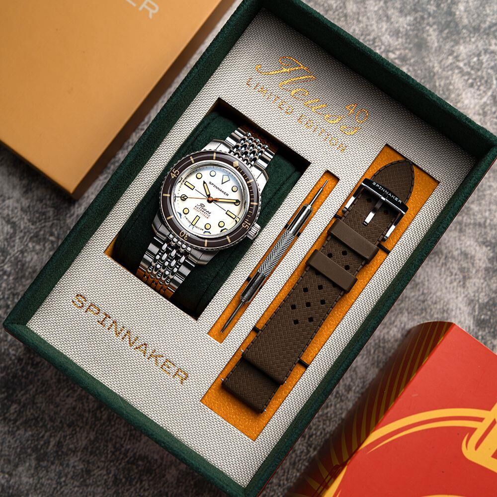 FLEUSS 40 Otomatik 145TH LIMITED EDITION SP-5133-22 (Citizen Miyota 9039 Mekanizmalı) Erkek Kol Saati
