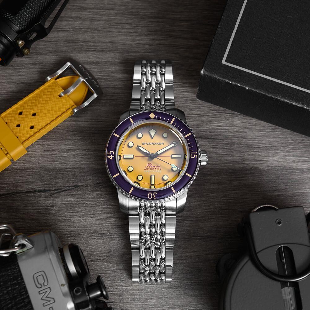 FLEUSS 40 Otomatik 145TH LIMITED EDITION SP-5133-55 (Citizen Miyota 9039 Mekanizmalı) Erkek Kol Saati