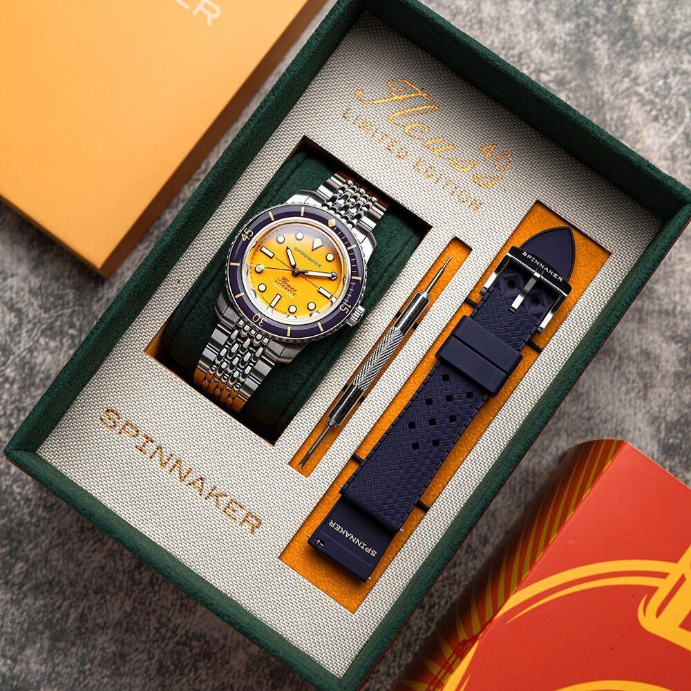 FLEUSS 40 Otomatik 145TH LIMITED EDITION SP-5133-55 (Citizen Miyota 9039 Mekanizmalı) Erkek Kol Saati