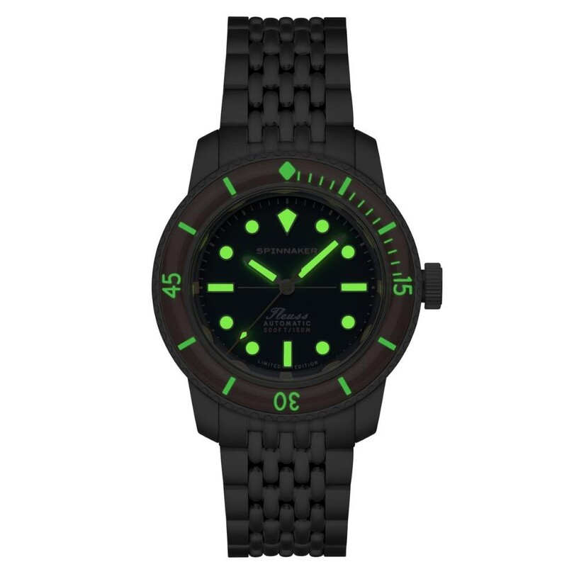 FLEUSS 40 Otomatik 145TH LIMITED EDITIONSP-5133-66 (Citizen Miyota 9039 Mekanizmalı) Erkek Kol Saati - Thumbnail