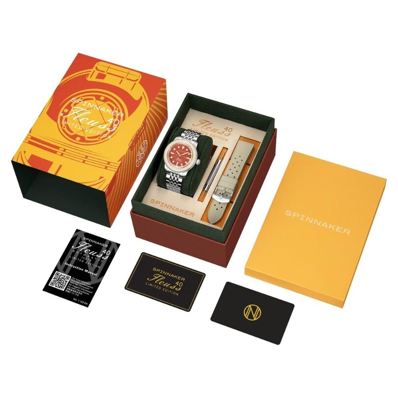 FLEUSS 40 Otomatik 145TH LIMITED EDITIONSP-5133-77 (Citizen Miyota 9039 Mekanizmalı) Erkek Kol Saati - Thumbnail