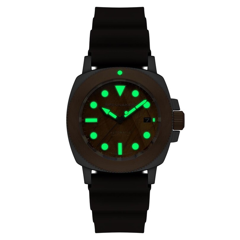 HULL TITANIUM BRONZE Otomatik Lapidary Limited Edition SP-5145-01 (Seiko NH35 Mekanizmalı) Erkek Kol Saati - Thumbnail