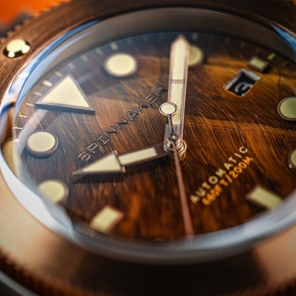 HULL TITANIUM BRONZE Otomatik Lapidary Limited Edition SP-5145-01 (Seiko NH35 Mekanizmalı) Erkek Kol Saati