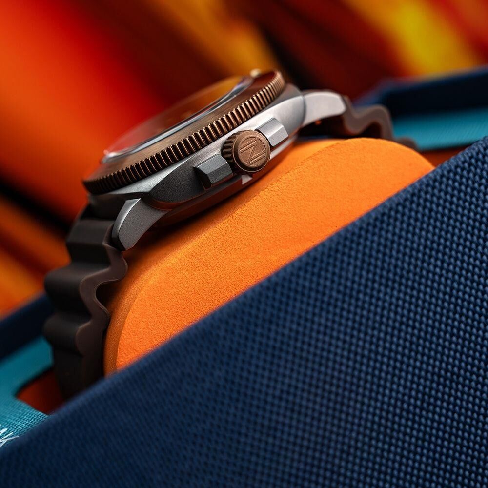 HULL TITANIUM BRONZE Otomatik Lapidary Limited Edition SP-5145-01 (Seiko NH35 Mekanizmalı) Erkek Kol Saati