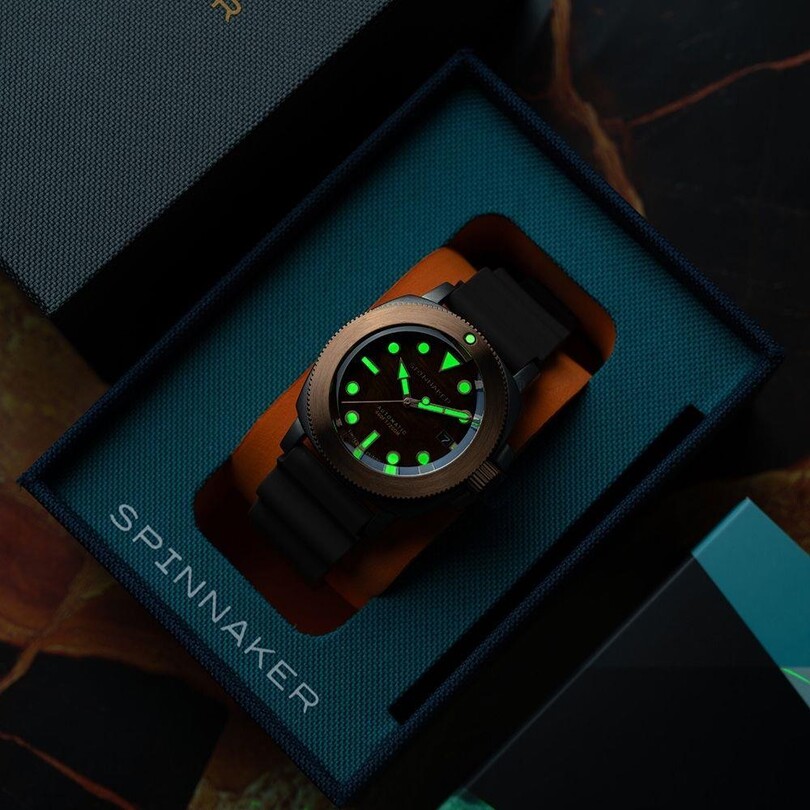 HULL TITANIUM BRONZE Otomatik Lapidary Limited Edition SP-5145-01 (Seiko NH35 Mekanizmalı) Erkek Kol Saati - Thumbnail