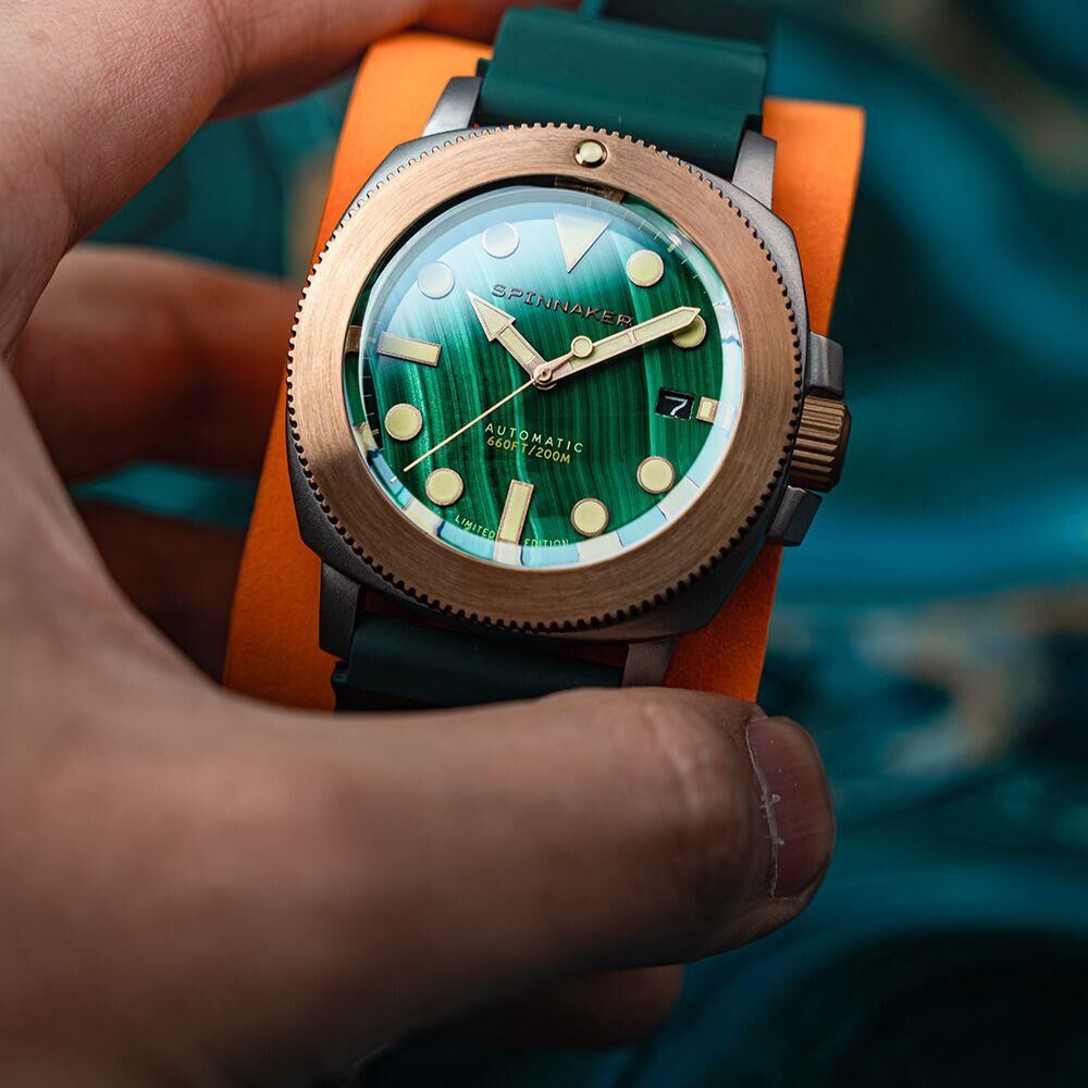 HULL TITANIUM BRONZE Otomatik Lapidary Limited Edition SP-5145-02 (Seiko NH35 Mekanizmalı) Erkek Kol Saati