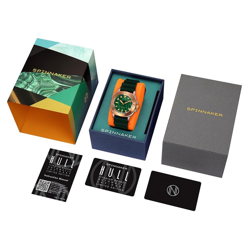 HULL TITANIUM BRONZE Otomatik Lapidary Limited Edition SP-5145-02 (Seiko NH35 Mekanizmalı) Erkek Kol Saati - Thumbnail