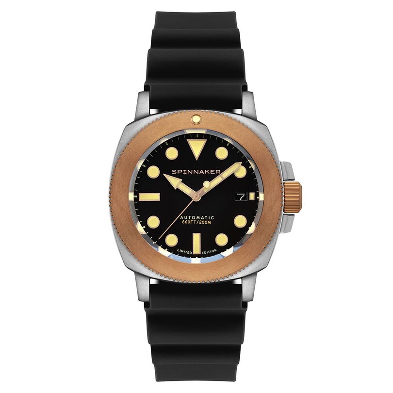 HULL TITANIUM BRONZE Otomatik Lapidary Limited Edition SP-5145-03 (Seiko NH35 Mekanizmalı) Erkek Kol Saati - Thumbnail