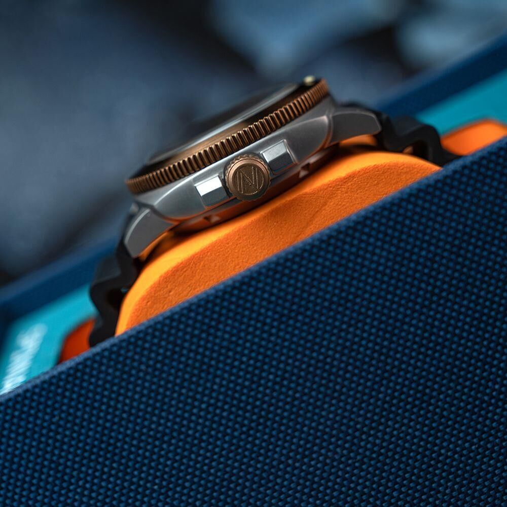 HULL TITANIUM BRONZE Otomatik Lapidary Limited Edition SP-5145-03 (Seiko NH35 Mekanizmalı) Erkek Kol Saati