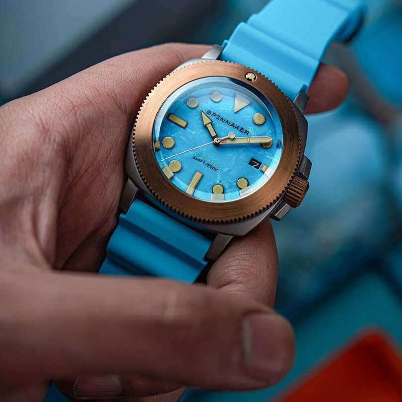 HULL TITANIUM BRONZE Otomatik Lapidary Limited Edition SP-5145-04 (Seiko NH35 Mekanizmalı) Erkek Kol Saati - Thumbnail