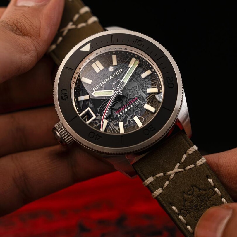 PICCARD CORSAIRE LIMITED EDITION SP-5148-11 Otomatik (Seiko NH35 Mekanizmalı) Erkek Kol Saati - Thumbnail