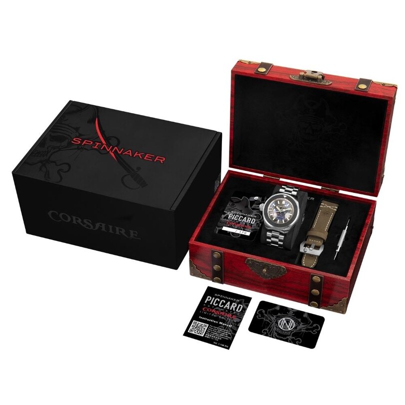 PICCARD CORSAIRE LIMITED EDITION SP-5148-11 Otomatik (Seiko NH35 Mekanizmalı) Erkek Kol Saati - Thumbnail
