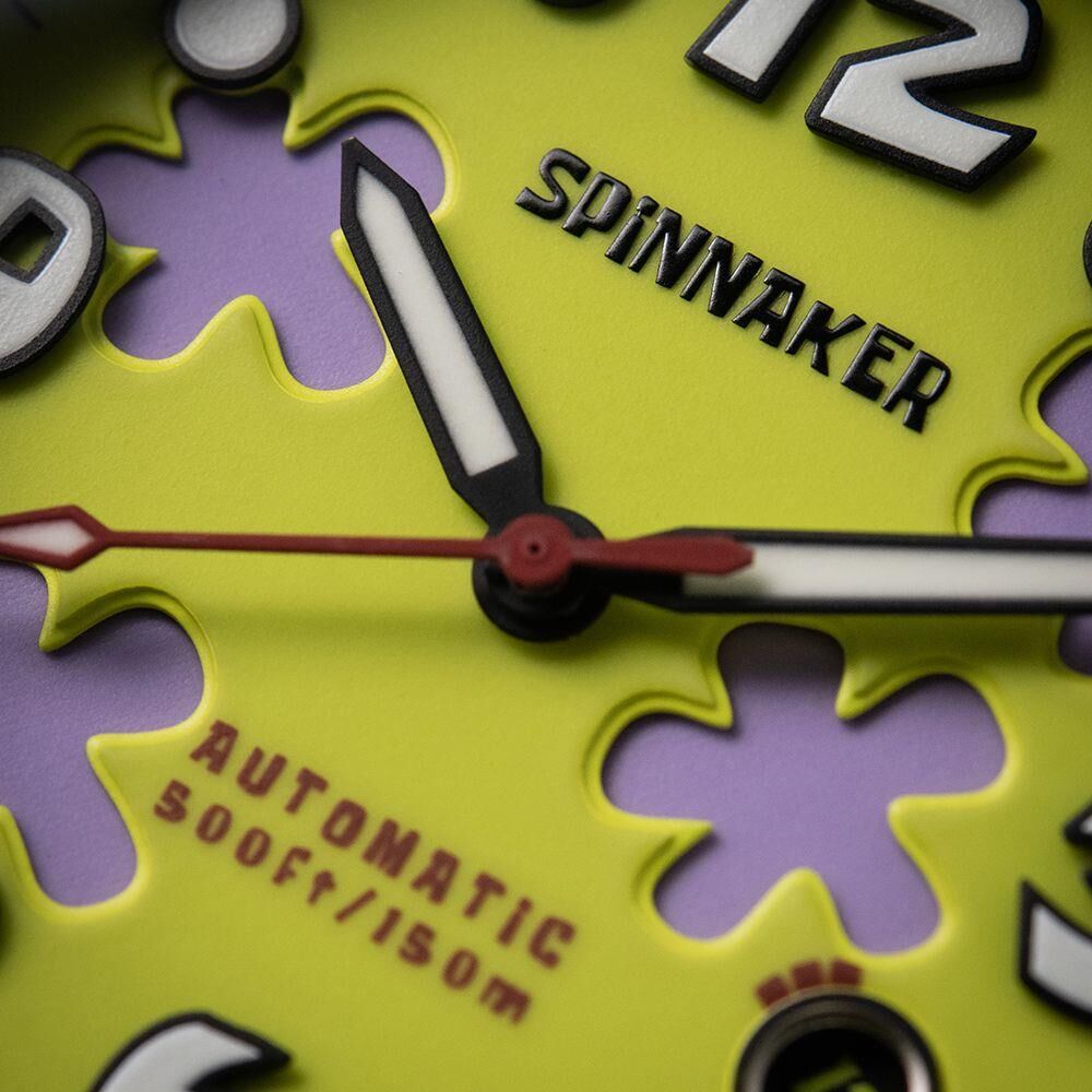 FLEUSS Otomatik SP-5151-02 Spongebob Squarepants Conch Street Limited Edition (Seiko NH35 Mekanizmalı) Erkek Kol Saati