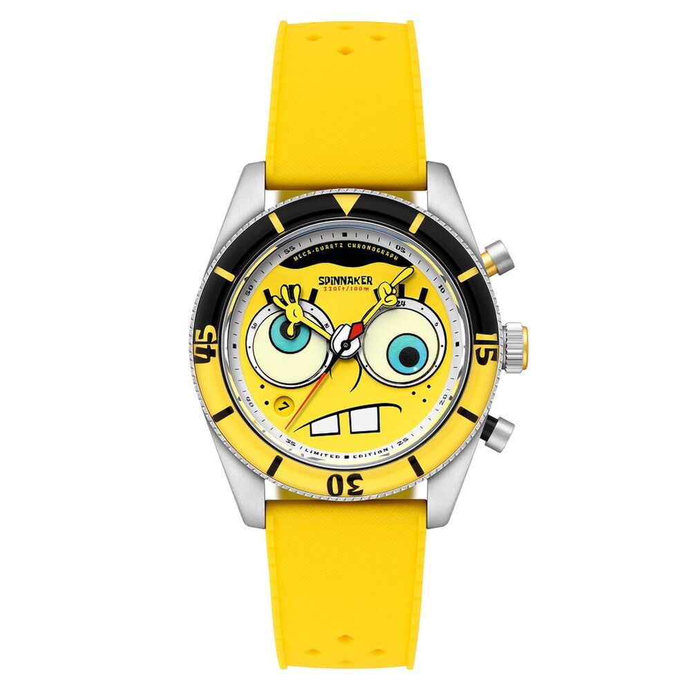 FLEUSS Chronograph SP-5154-01 Spongebob Squarepants Eyedial Limited Edition (Seiko VK64 Mekanizmalı) Erkek Kol Saati