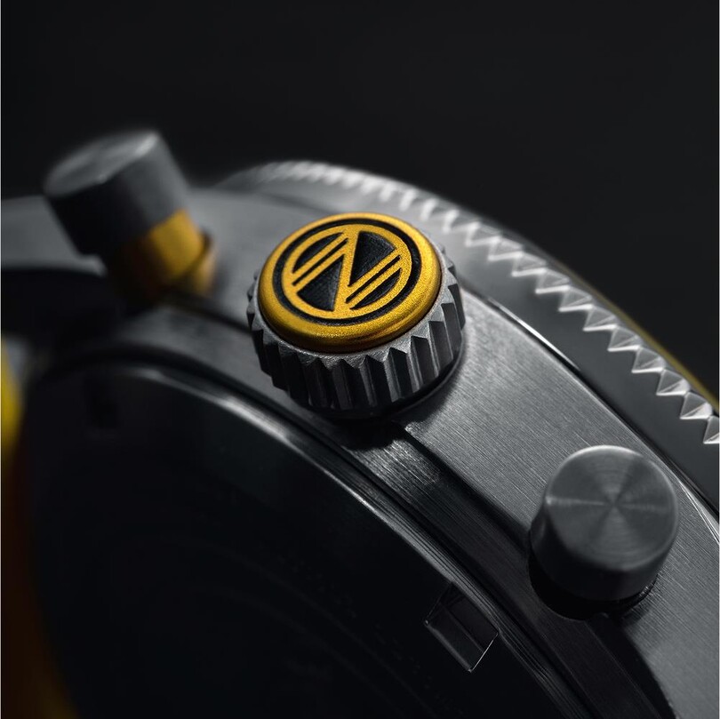 FLEUSS Chronograph SP-5154-01 Spongebob Squarepants Eyedial Limited Edition (Seiko VK64 Mekanizmalı) Erkek Kol Saati - Thumbnail