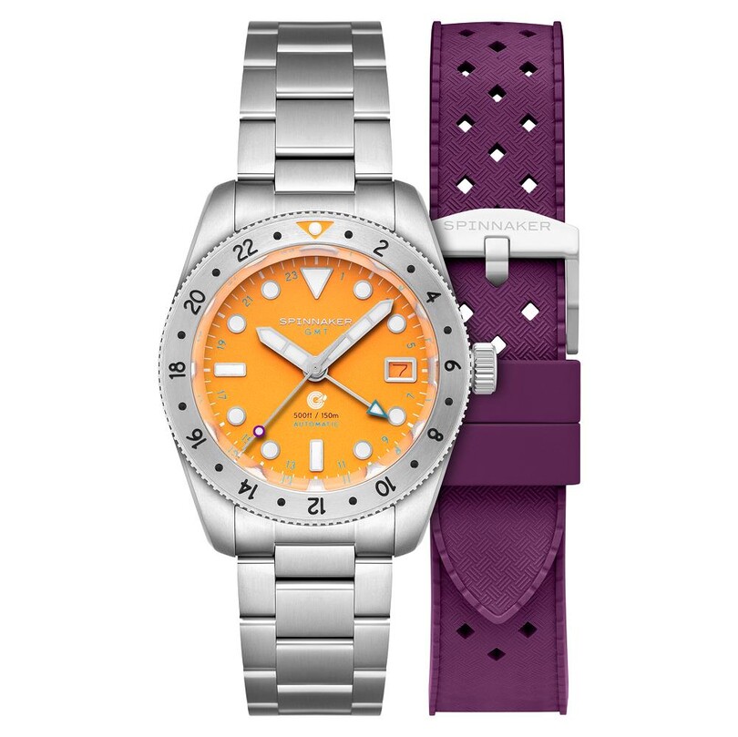 SPINNAKER - CROFT 39 GMT SP-5157-22 Otomatik (Seiko NH34 Mekanizmalı) Erkek Kol Saati