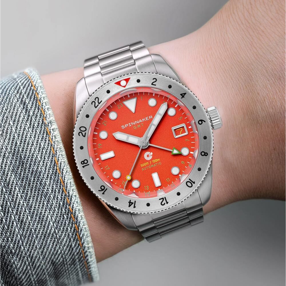 CROFT 39 GMT SP-5157-33 Otomatik (Seiko NH34 Mekanizmalı) Erkek Kol Saati