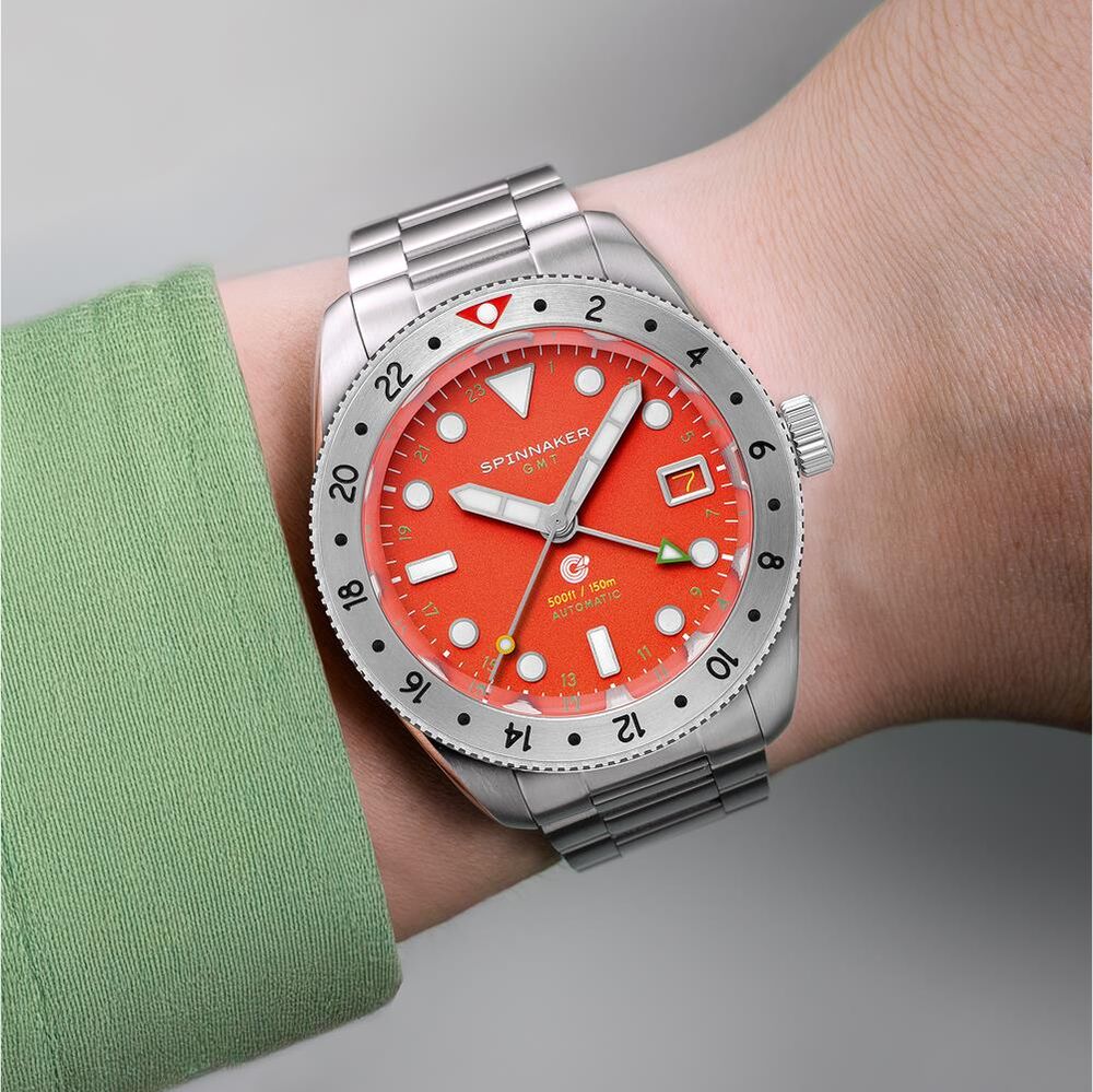 CROFT 39 GMT SP-5157-33 Otomatik (Seiko NH34 Mekanizmalı) Erkek Kol Saati